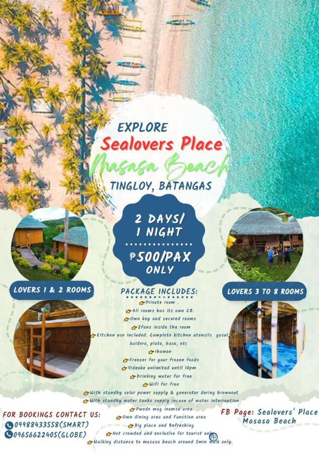 Sealovers' Place Masasa Beach Batangas Exterior photo